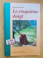 Le cinquième doigt (Richard De Boeck), Ophalen of Verzenden, Gelezen, Frans