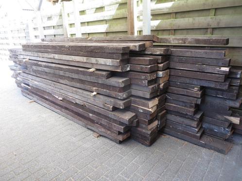 houten grenen balken, Doe-het-zelf en Bouw, Hout en Planken, Gebruikt, Grenen, Ophalen