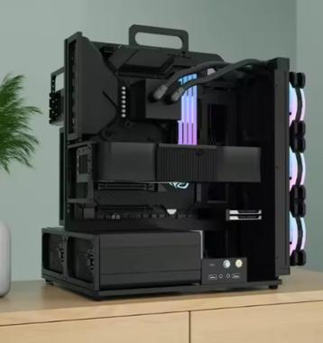 Open style dual motherboard PC behuizing, Enlèvement ou Envoi, Neuf