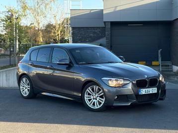 BMW 1er 118i M pack *Garantie*, Autos, Cuir, Argent ou Gris, Achat, Euro 6