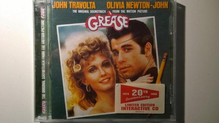 Grease (The Original Soundtrack From The Motion Picture), Cd's en Dvd's, Cd's | Filmmuziek en Soundtracks, Zo goed als nieuw, Ophalen of Verzenden