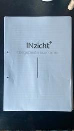 INzicht cursus materiaal (volledig) examencommissie, Boeken, Studieboeken en Cursussen, Ophalen of Verzenden, Gelezen