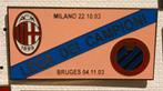Pin club Brugge AC Milaan Milano 2004, Verzamelen, Speldjes, Pins en Buttons, Sport, Ophalen of Verzenden, Speldje of Pin, Zo goed als nieuw