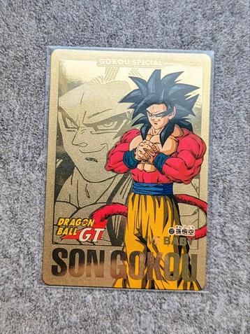 Dragon Ball Carddass Hondan 127 gouden kaart T 