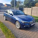 BMW 1 serie 116d, Auto's, BMW, Lederen bekleding, 4 cilinders, Blauw, 99 g/km