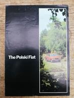 FIAT POLSKI 125 FSO 1976 BROCHURE FOLDER 6 PAGINA'S ENGELS T, Boeken, Auto's | Folders en Tijdschriften, Gelezen, Overige merken