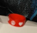 rubber ringetje nieuw, Handtassen en Accessoires, Ringen, Ophalen, Nieuw, Rood, Dame