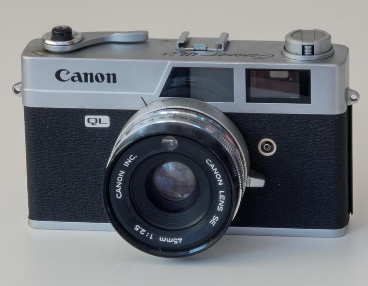 CANONET QL 25, Audio, Tv en Foto, Fotocamera's Analoog, Gebruikt, Canon, Ophalen of Verzenden
