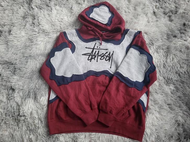 Sweat à capuche Stüssy Reworked Patchwork – Pièce Unique 1/1, Vêtements | Hommes, Pulls & Vestes, Porté, Taille 56/58 (XL), Autres couleurs