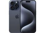 iPhone 15 Pro 256 GB Blue Titanium, Nieuw, Blauw, Zonder abonnement, 100 %
