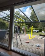 GRATIS 42 vierkante meter terras hout, Doe-het-zelf en Bouw, Hout en Planken, Gebruikt, Overige typen, 50 mm of meer, Ophalen