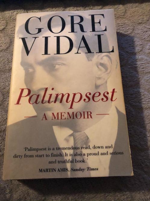 Gore Vidal - Palimpseste a Memoir, Livres, Biographies, Comme neuf, Art et Culture, Enlèvement ou Envoi