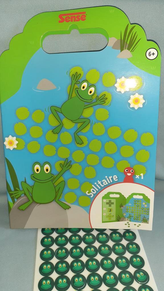 jeu solitaire neuf motif grenouille, Hobby & Loisirs créatifs, Jeux de société | Jeux de plateau, Comme neuf, 1 ou 2 joueurs, Enlèvement ou Envoi