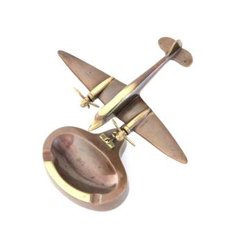 Rare Art deco cendrier / Vintage art / Vintage Messing  beschikbaar voor biedingen