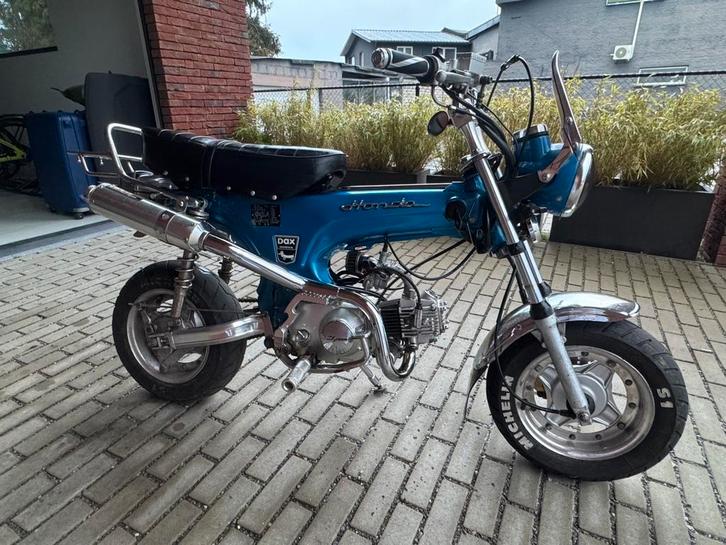 Dax 50cc night bleu sport, Fietsen en Brommers, Brommers | Crossbrommers, Zo goed als nieuw, Ophalen