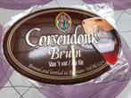 Corsendonk bier bruin metalen reclamebord, Verzamelen, Merken en Reclamevoorwerpen, Ophalen of Verzenden, Nieuw, Reclamebord
