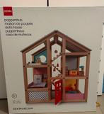 Splinternieuw houten poppenhuis met meubeltjes, Kinderen en Baby's, Ophalen, Nieuw, Poppenhuis