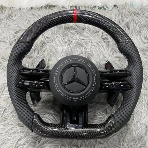 Mercedes custom carbon stuur compleet AMG dragonfly, Auto-onderdelen, Besturing, Mercedes-Benz, Nieuw, Ophalen of Verzenden