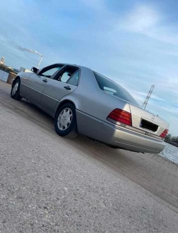 Mercedes-Benz S-Klasse SE280 W140 Oldtimer, Autos, Argent ou Gris, Achat, Noir, Automatique