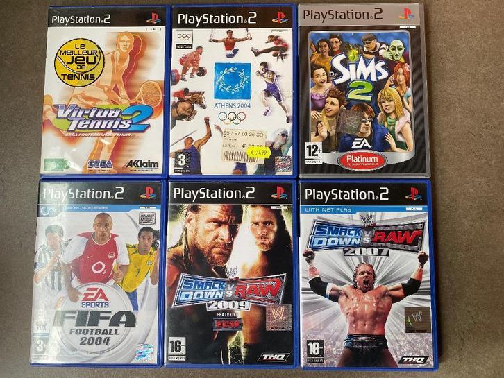 Collectie van 6 PS2 games, Consoles de jeu & Jeux vidéo, Jeux | Sony PlayStation 2, Comme neuf, Autres genres, Enlèvement ou Envoi