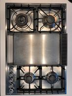 Kookplaat Boretti op gas 90cmx60cm, Elektronische apparatuur, Fornuizen, Ophalen, Gebruikt, 4 kookzones, Inbouw
