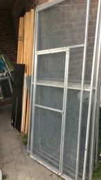 VANDAAG !! 7 VOLIERE PANELEN VOOR 290 EURO, Dieren en Toebehoren, Ophalen, Zo goed als nieuw, Aluminium, Volière