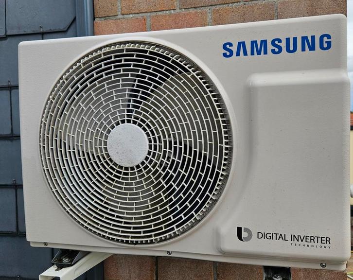 Samsung airconditioning binnen en buitenunit. 3.5 kw. 2019, Elektronische apparatuur, Airco's, Zo goed als nieuw, Wandairco, 60 tot 100 m³