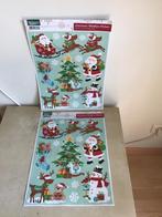 2 x christmas window stickers., Ophalen, Nieuw
