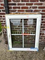 Raam Alu wit, Ophalen, Gevelraam of Ruit, 80 tot 120 cm, 80 tot 120 cm