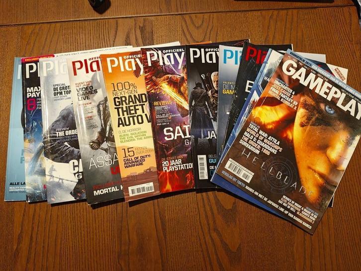 bundel game magazine - officieel playstation magazine, Verzamelen, Tijdschriften, Kranten en Knipsels, Tijdschrift, 1980 tot heden