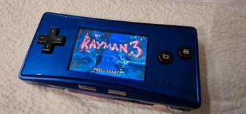 Gameboy micro bleu avec boîte, Enlèvement ou Envoi, Comme neuf