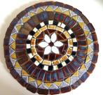 Mandala mozaïek, handgemaakte onderzetter. Arche/Ark Belgium, Antiek en Kunst, Ophalen of Verzenden