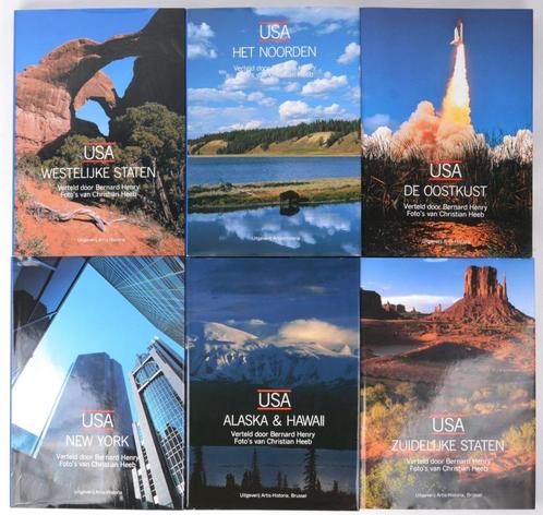 Usa  6 delen new york / alaska /  hawai / het noord ah, Livres, Guides touristiques, Neuf, Enlèvement ou Envoi