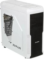 Boitier Zalman Z3 Plus White - Sans vis, avec ventilateurs, Informatique & Logiciels, Boîtiers d'ordinateurs, Enlèvement, Utilisé