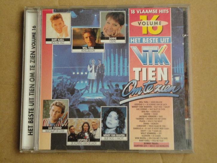 CD Tien Om Te Zien 16 WENDY VAN WANTEN / SHA-NA /CHRISTOFF, Cd's en Dvd's, Cd's | Nederlandstalig, Ophalen of Verzenden