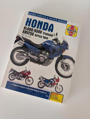 Honda XL600/650 Transalp & XRV750 Africa Twin (87 - 07) beschikbaar voor biedingen