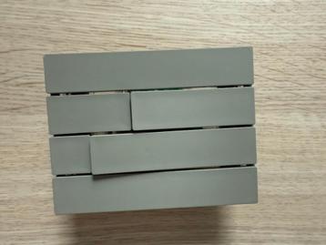 Piano by Lithoss | uni colour 2 button RAL7030 (250V) beschikbaar voor biedingen