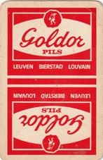 S K BIER GOLDOR BIERSTAD ROOD, Verzamelen, Ophalen of Verzenden, Nieuw, Speelkaart(en)