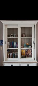 Prachtige boekenkast, enkel het bovenste deel te koop, Ophalen, Zo goed als nieuw