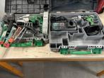 Hitachi visseuse + Hitachi foreuse/perceuse + accessoires, Bricolage & Construction, 600 watts ou plus, Enlèvement, Utilisé, Autres types