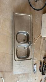 Spoelbak met kraan, Ophalen, Gebruikt