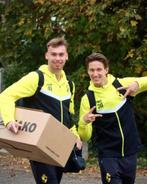 voetbalshirt trainingsvest van Kjell Peersman Lierse, Verzamelen, Sportartikelen en Voetbal, Ophalen