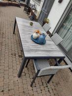 tuintafel Taggia 205x100 - 115 euro 2j oud - nieuwprijs 215, Tuin en Terras, Ophalen, Zo goed als nieuw, Rechthoekig, Aluminium