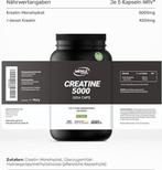 Creatin Sterk gedoseerde Workout Booster GRATIS LEVERING, Verzenden, Nieuw, Poeder of Drank