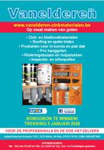 zink dak roofing en pvc materialen, Ophalen, Nieuw