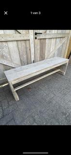 Tuinbank, steigerhout ,, Ophalen, Zo goed als nieuw, Hout