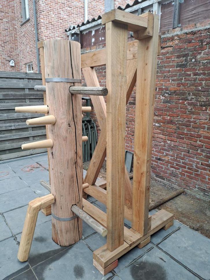 Wing Chun (kungfu) dummy (houten man), Sport en Fitness, Vechtsporten en Zelfverdediging, Nieuw, Kung-Fu, Vechtsportmaterialen