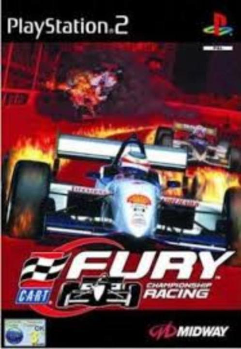 C.A.R.T Fury Championship Racing (PS2)., Games en Spelcomputers, Games | Sony PlayStation 2, Zo goed als nieuw, Simulatie, 2 spelers