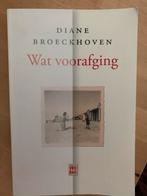 Wat voorafging - Diane Broeckhoven, Diane Broeckhoven, Ophalen of Verzenden, Zo goed als nieuw, België