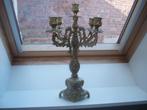 bronzen kandelaar, Ophalen, Gebruikt, Overige kleuren, 25 tot 50 cm